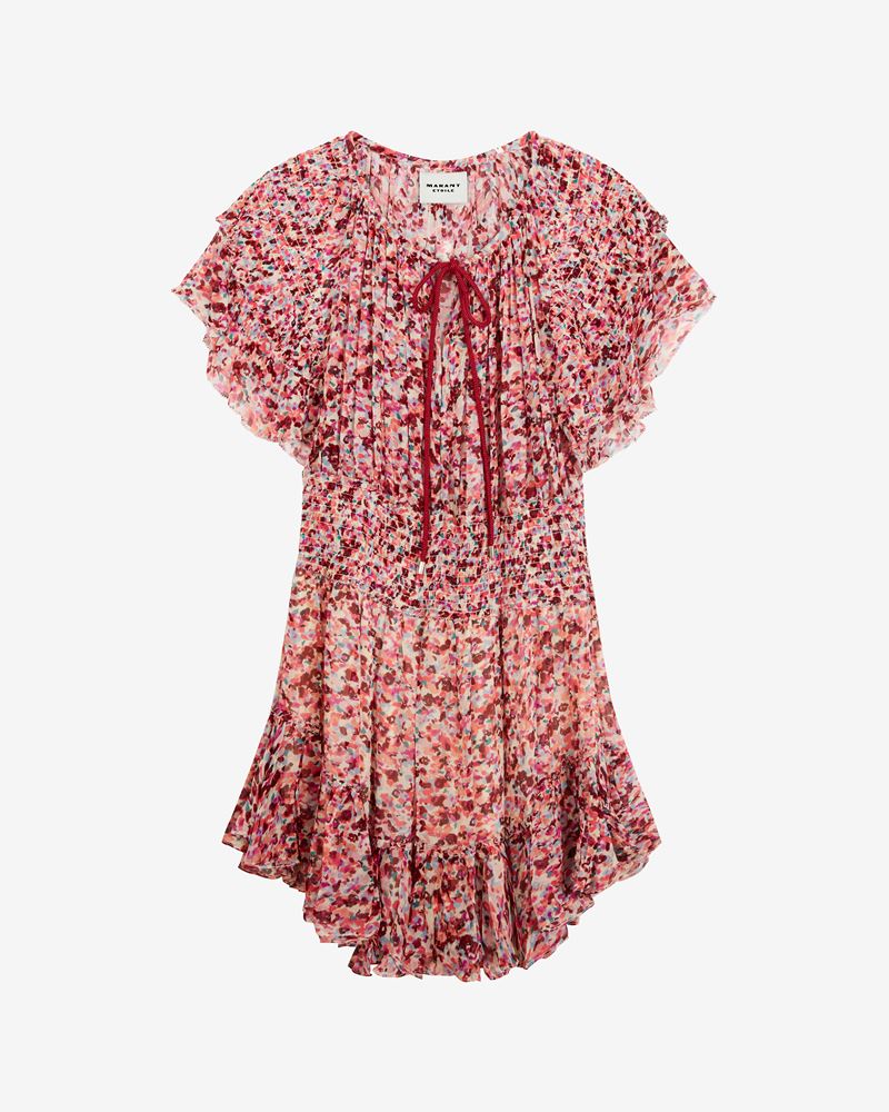 FLORISE SHORT PRINTED DRESS